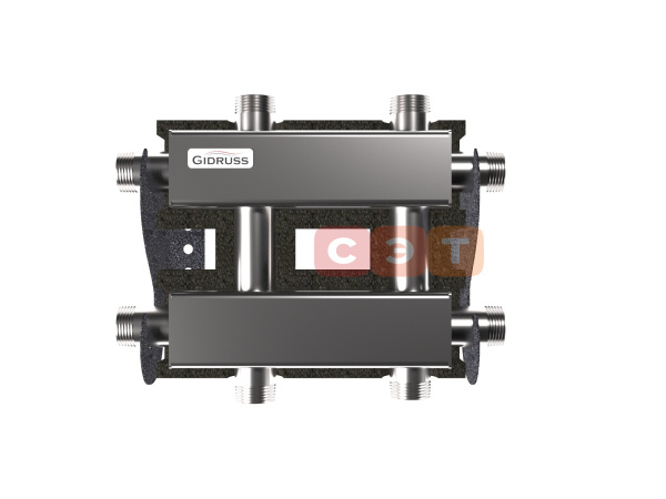 MKSS-60-3DU.EPP (до 60 кВт, магистраль G 1″, 3 контура G 1″ EPP термоизоляция, 4D-кронштейны K.UMS)